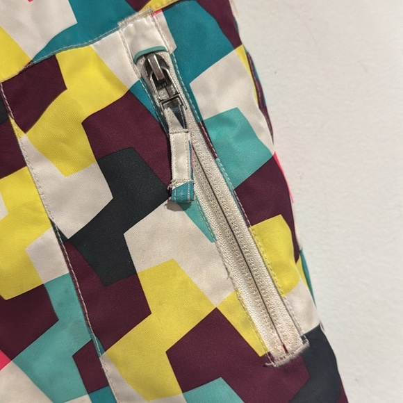 Obermeyer snow pants girl medium 10 12 worn winter ski play - Picture 4 of 7